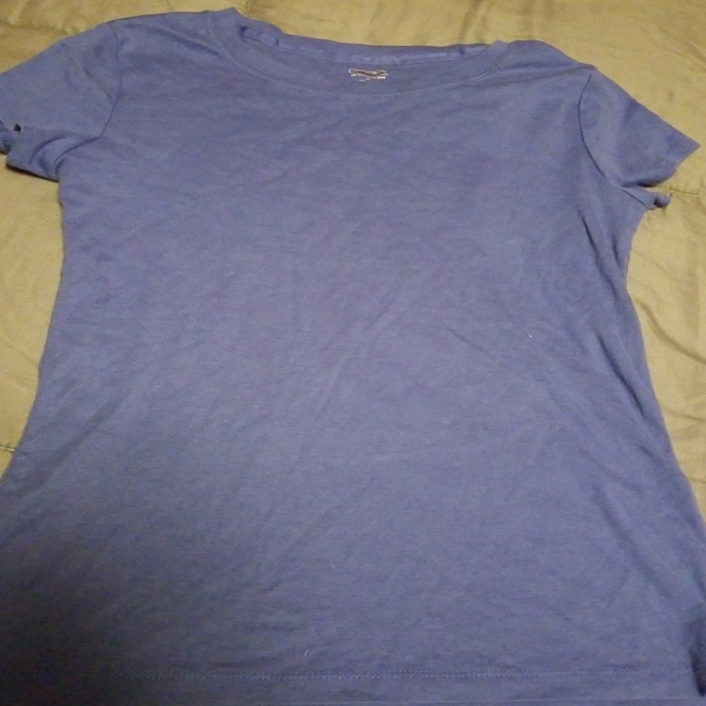 Blue tee